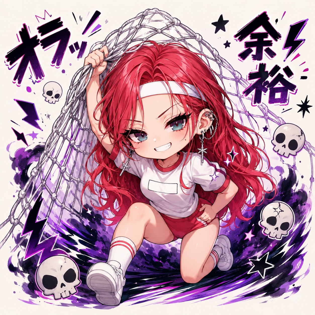 赤色ブルマ。 | の人気AIイラスト・グラビア