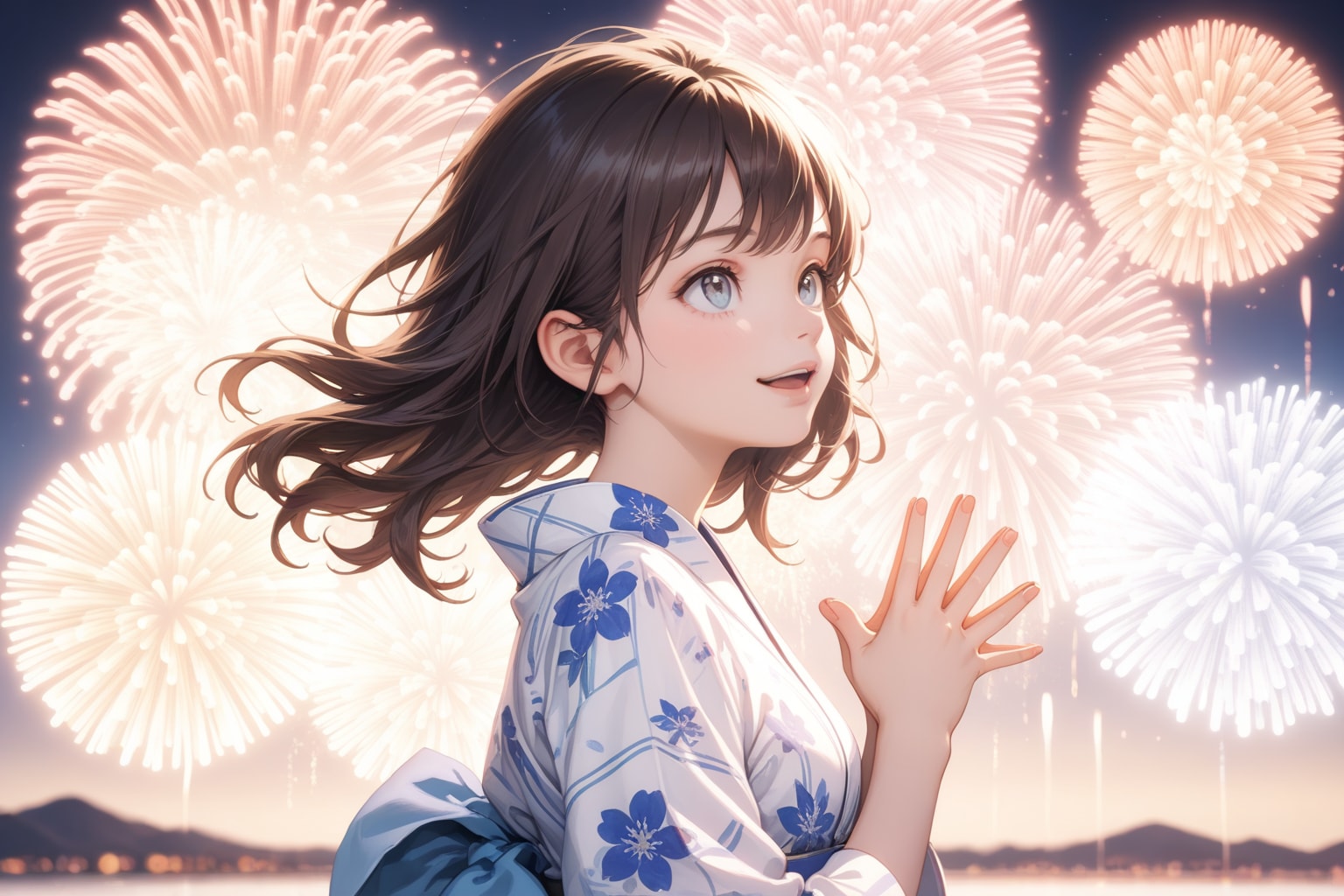 花火 | の人気AIイラスト・グラビア