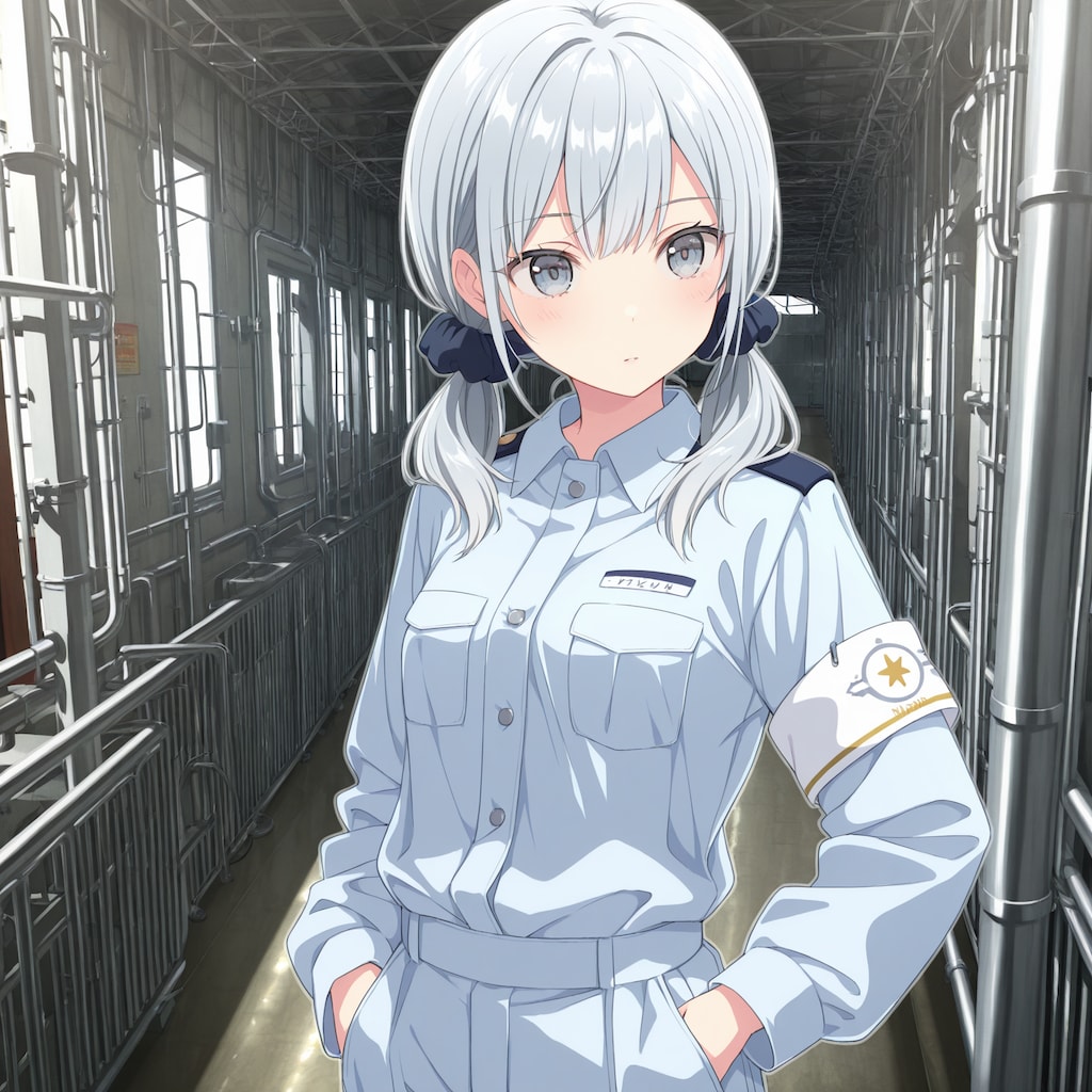 工場での作業服