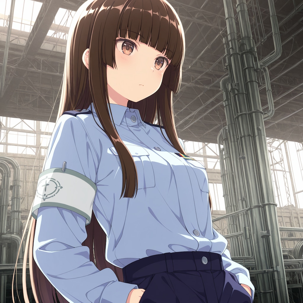 工場での作業服