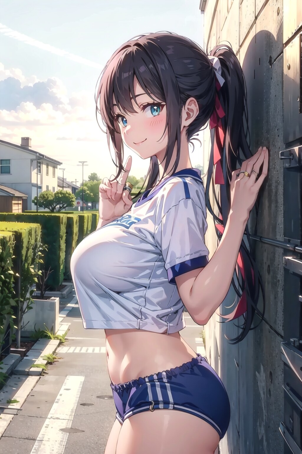 人妻女教師のブルマ姿