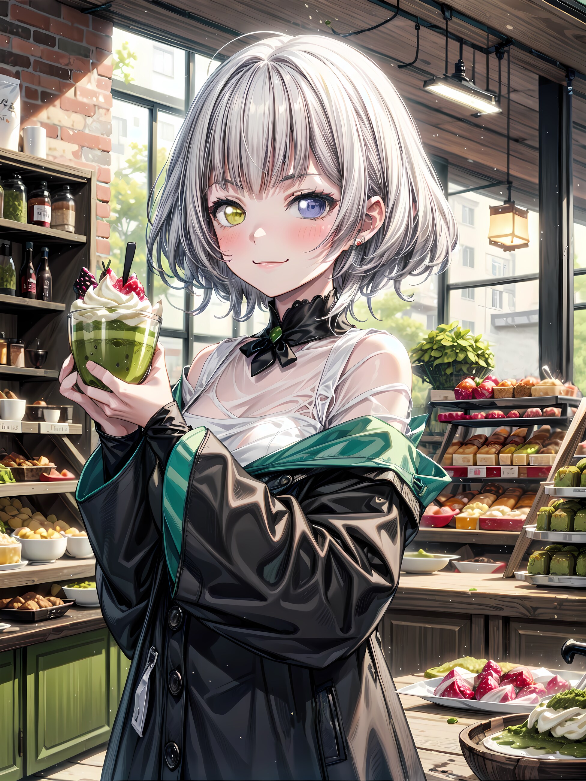 抹茶パフェ