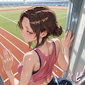 ブルマ妻ねっとり尻射 4枚目