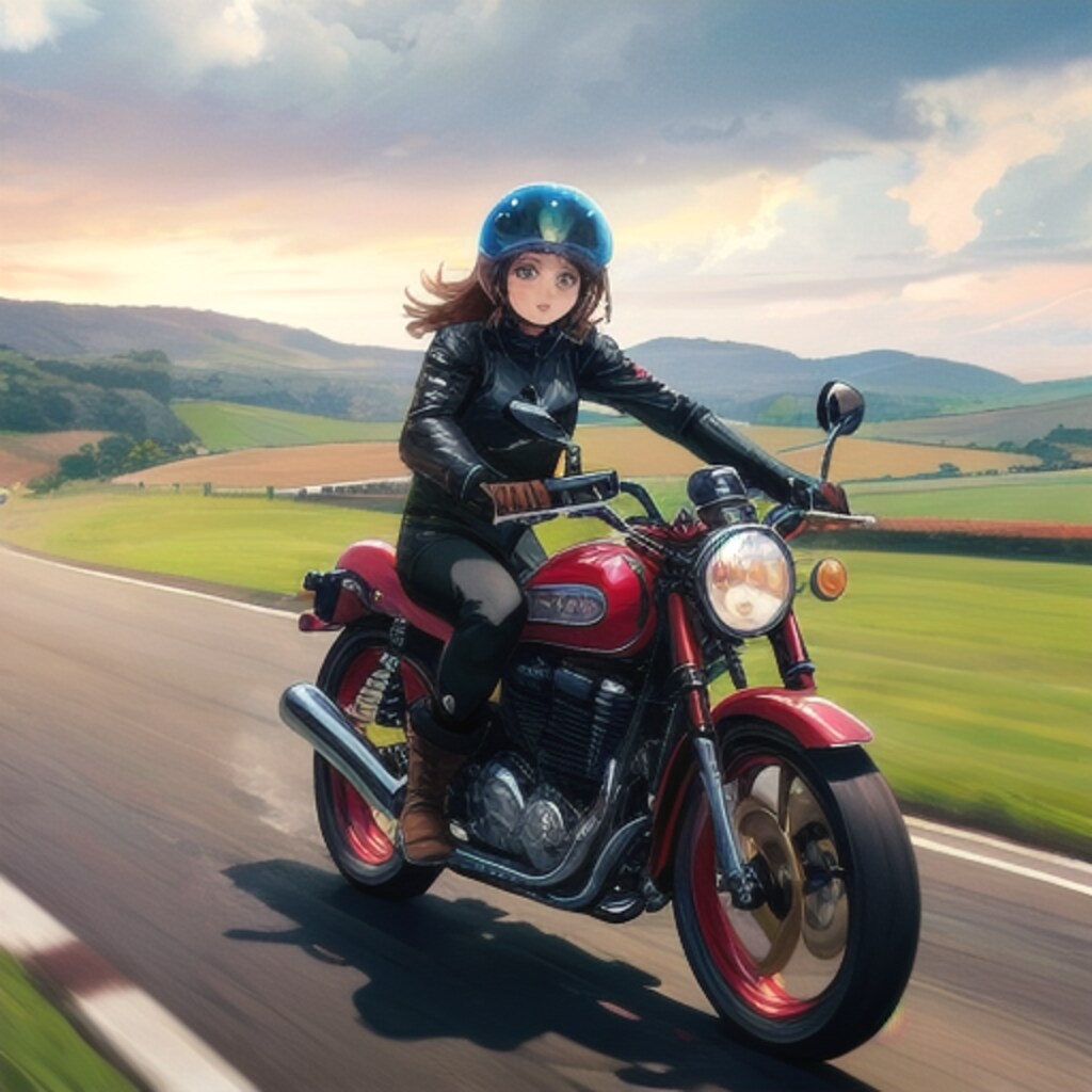 バイク好き彼女