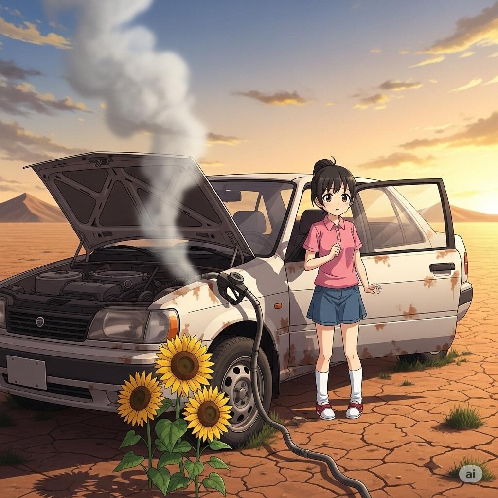 ついでに向日葵も足してみようかい