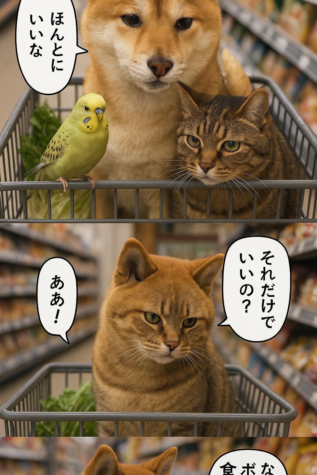 いぬとねこといんこ34