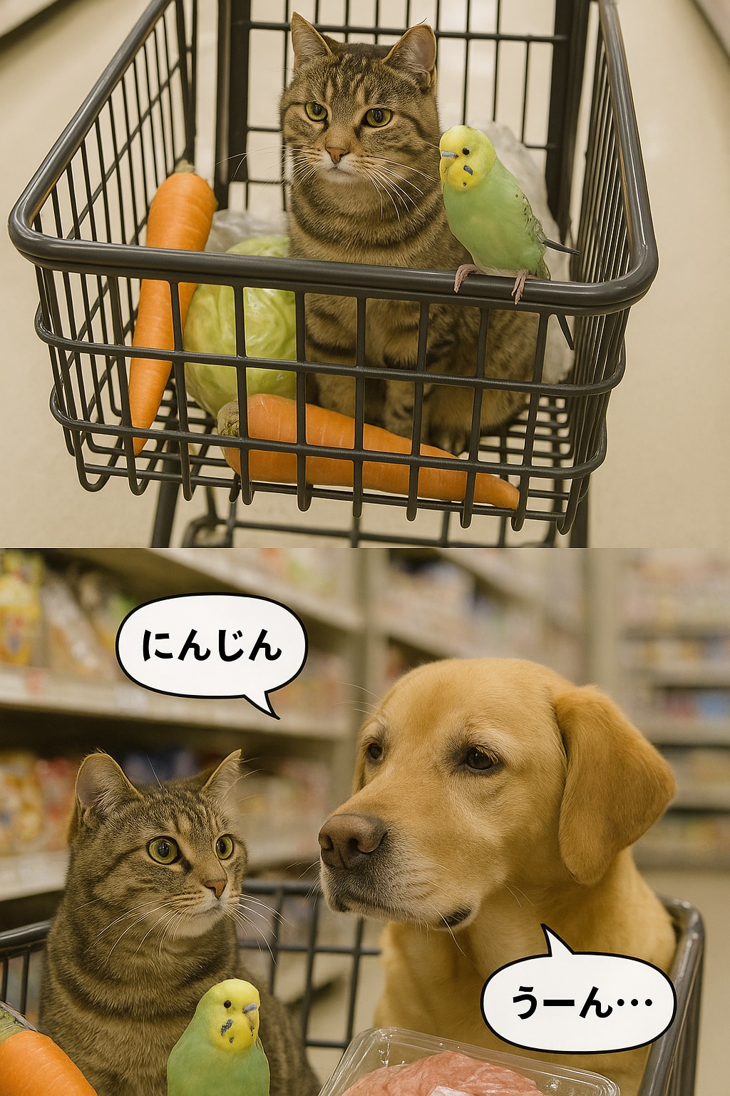 いぬとねこといんこ34