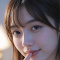 唇に触れる指先 3枚目