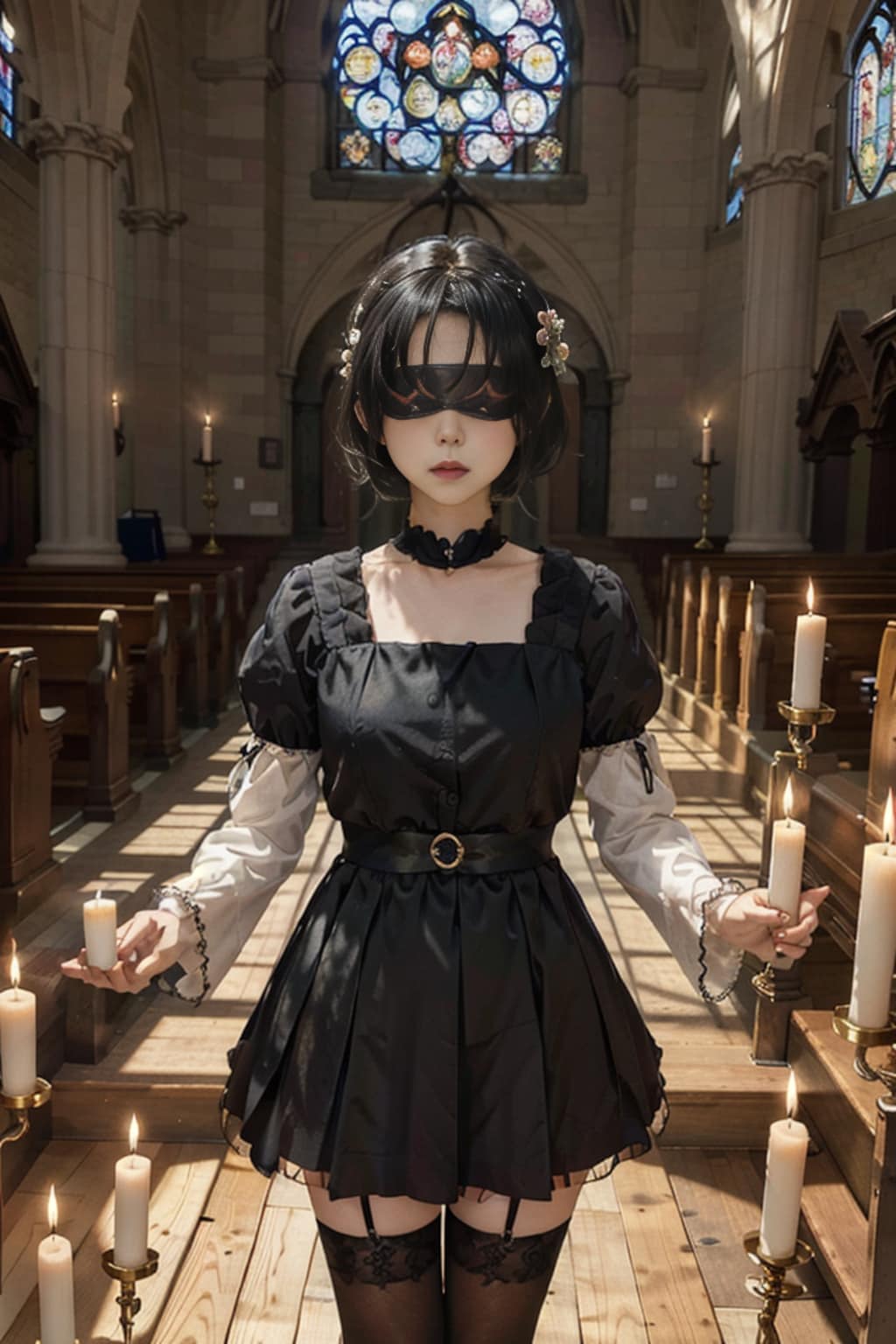 盲いた少女の祈り3