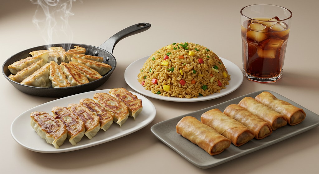 摩訶不思議食堂の揚げ物中華セット