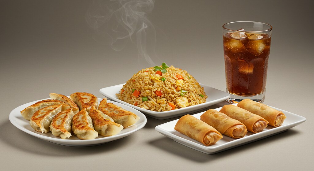 摩訶不思議食堂の揚げ物中華セット