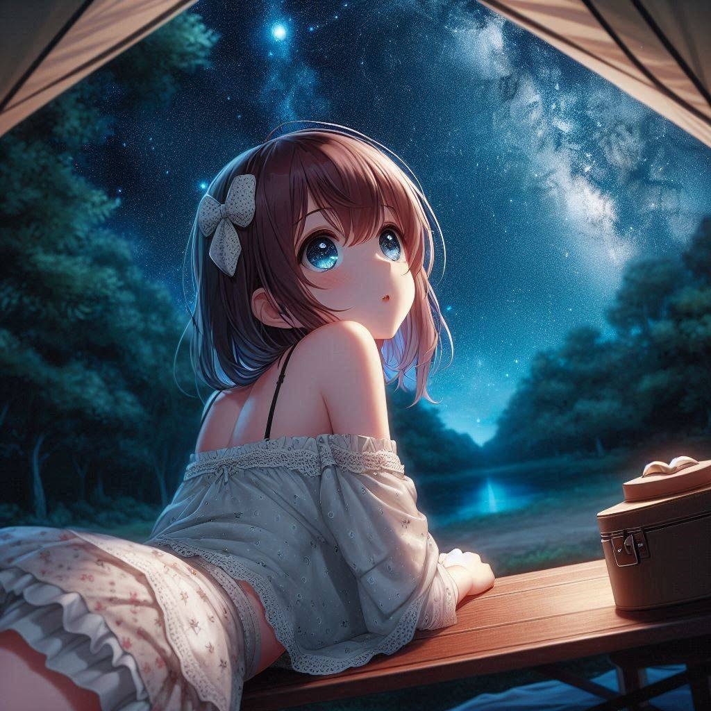 夏の夜空(DALL-E)(5)