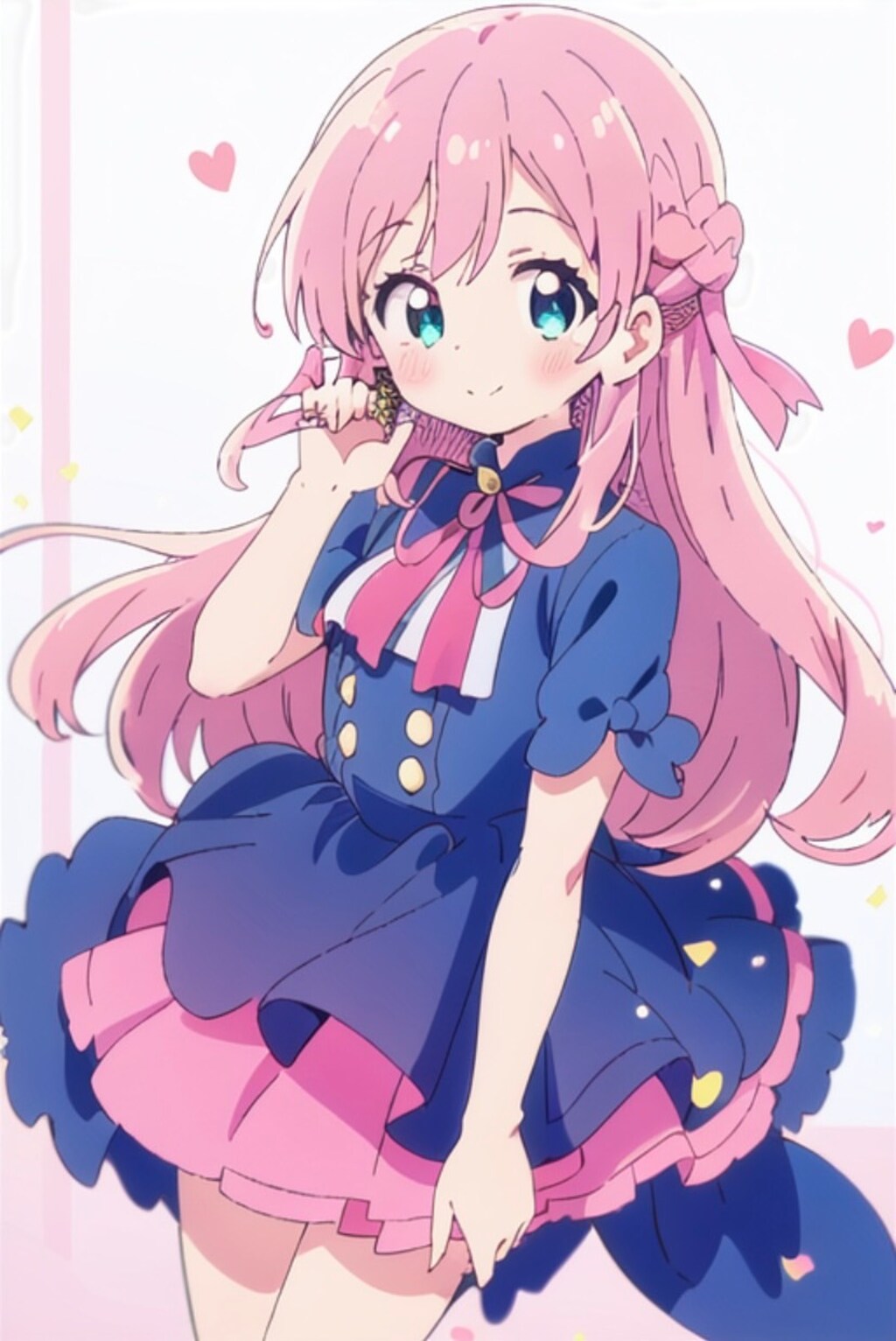 ピンクのスカート3