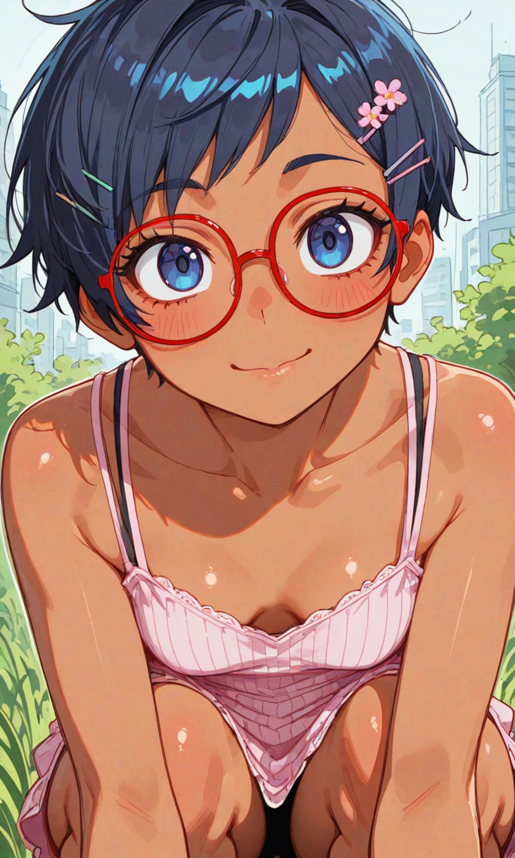 こんがり焼けたよ