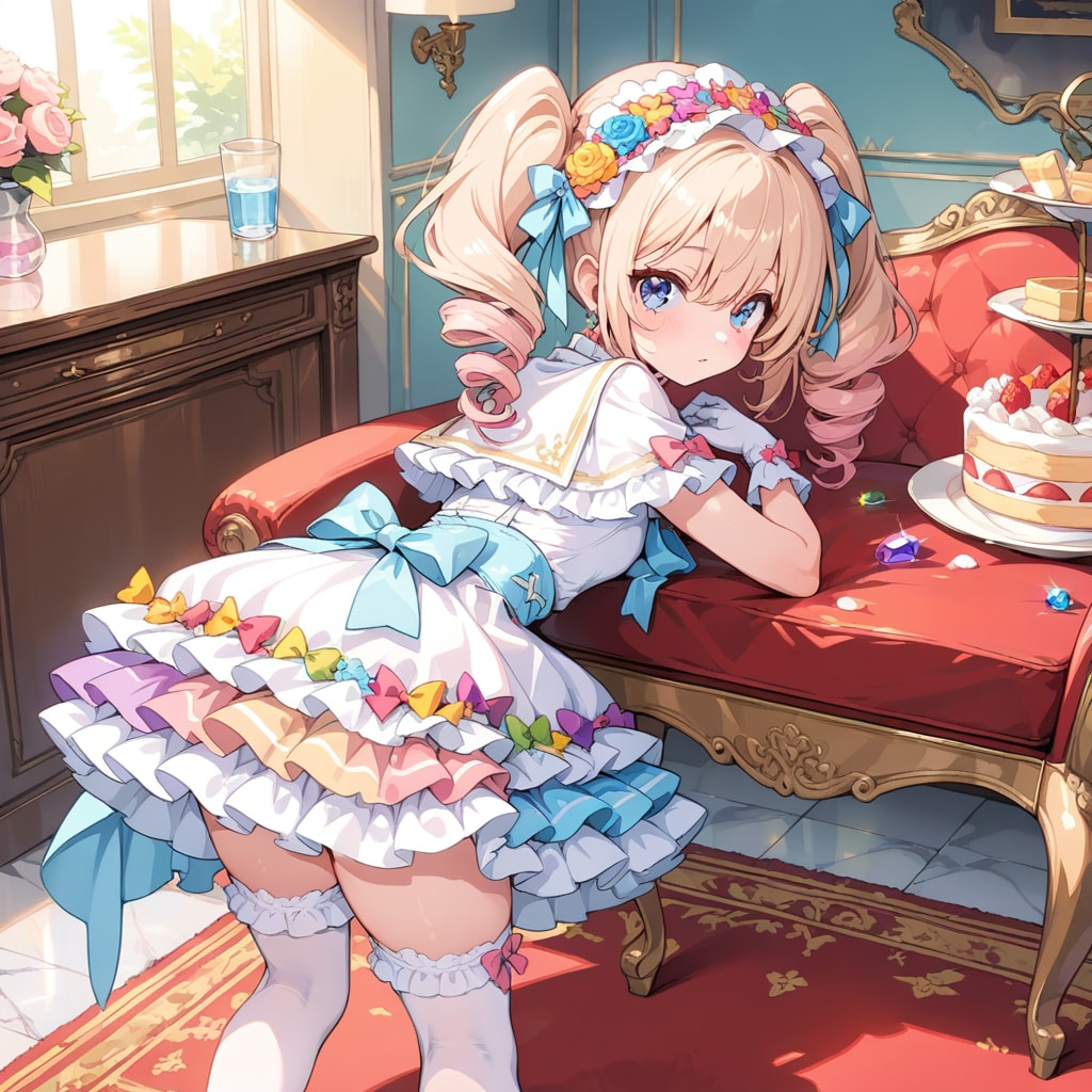 LARIMARちゃんとAPRICOTちゃんの比較 | の人気AIイラスト・グラビア