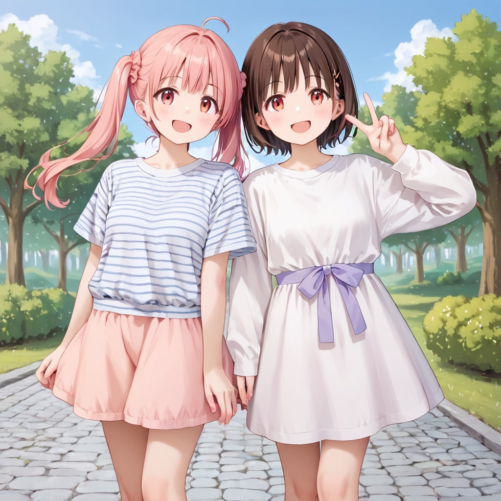 春の普段着
