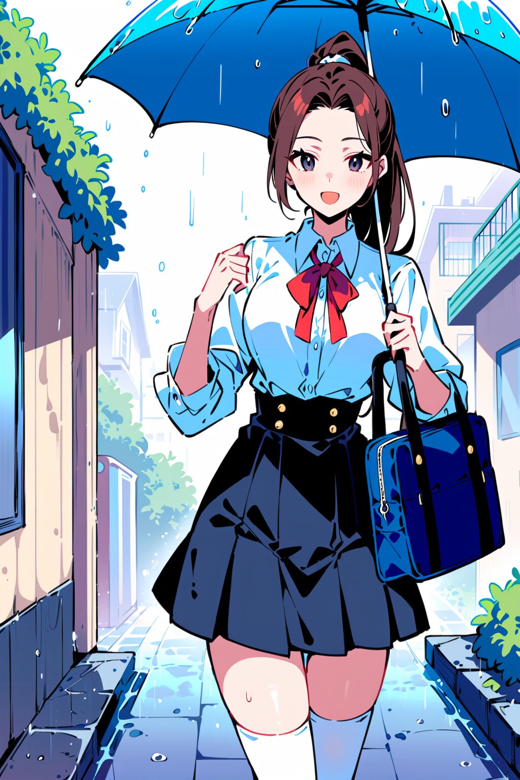 雨の日の女の子　その１５