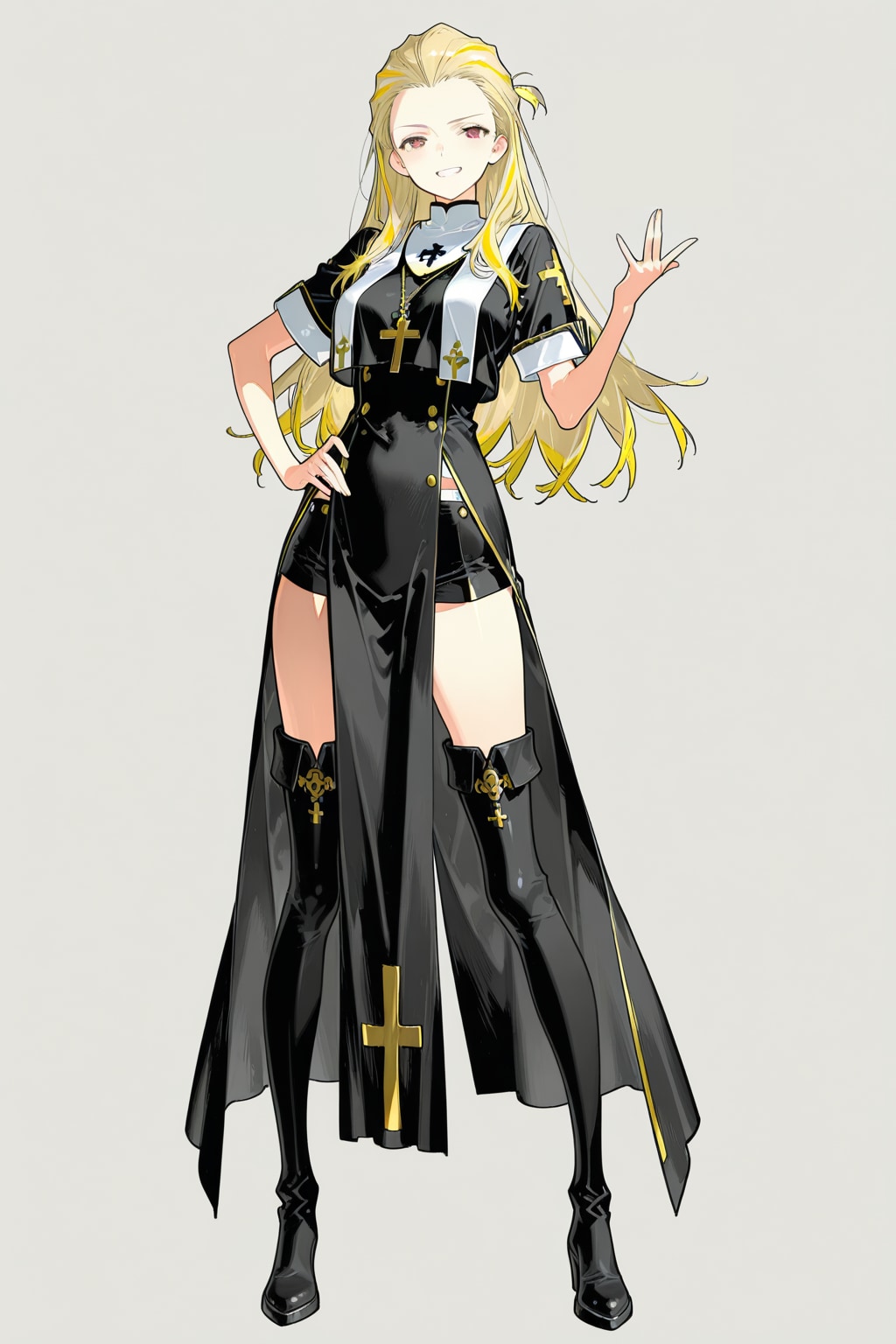 自作ラノベキャラ『元将軍がTS転生した設定の、剣士verと修道士ver』リヴェクト