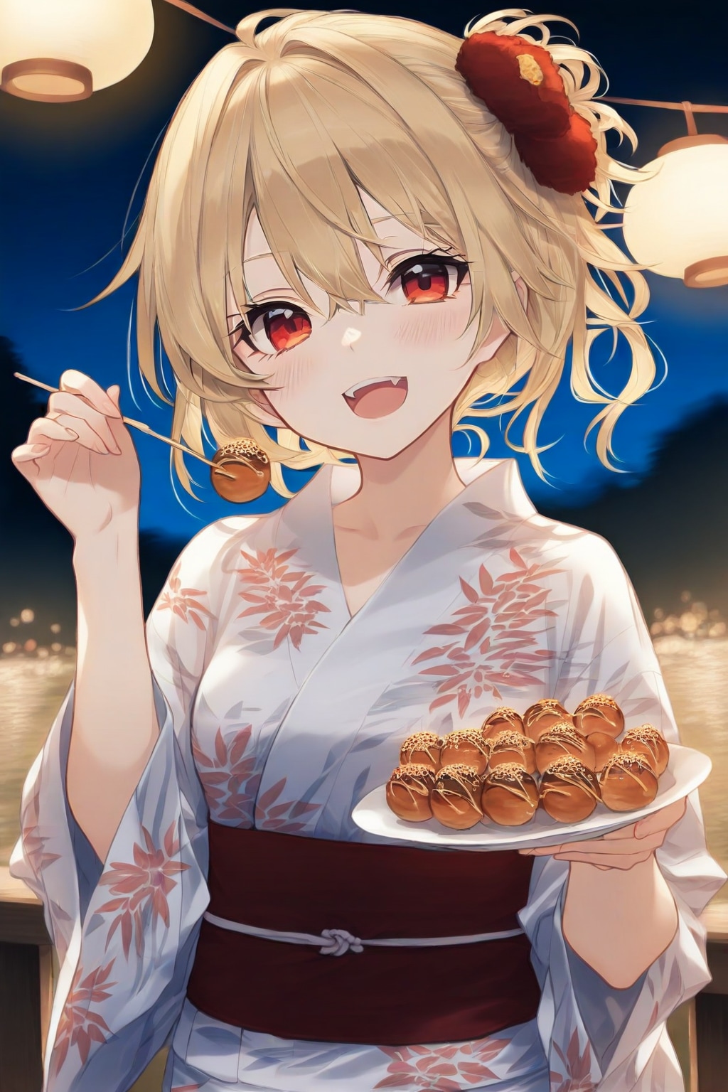 浴衣フランの縁日巡り | の人気AIイラスト・グラビア