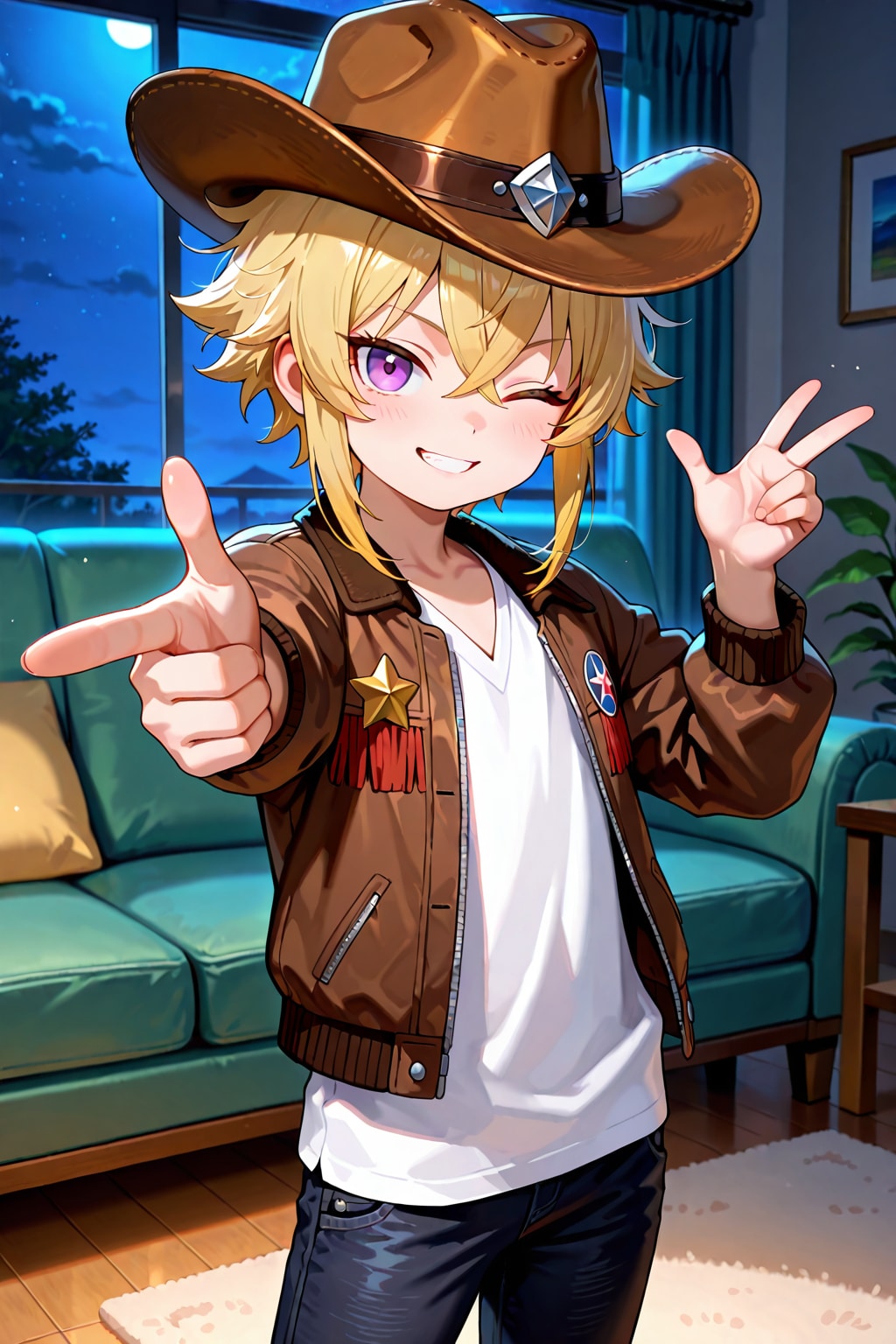 🌟 西部のガンマン瑠夏くん 🔫
