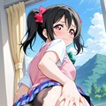 矢澤にこしくセクシーなパンティー 4枚目