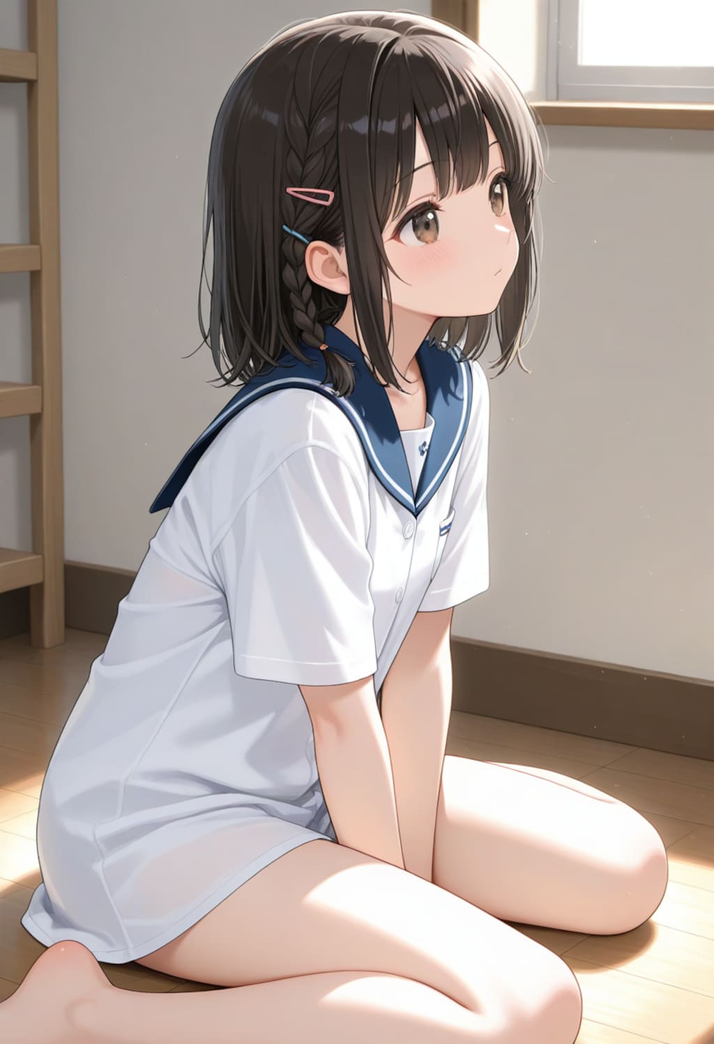 黒髪の美少女(390)