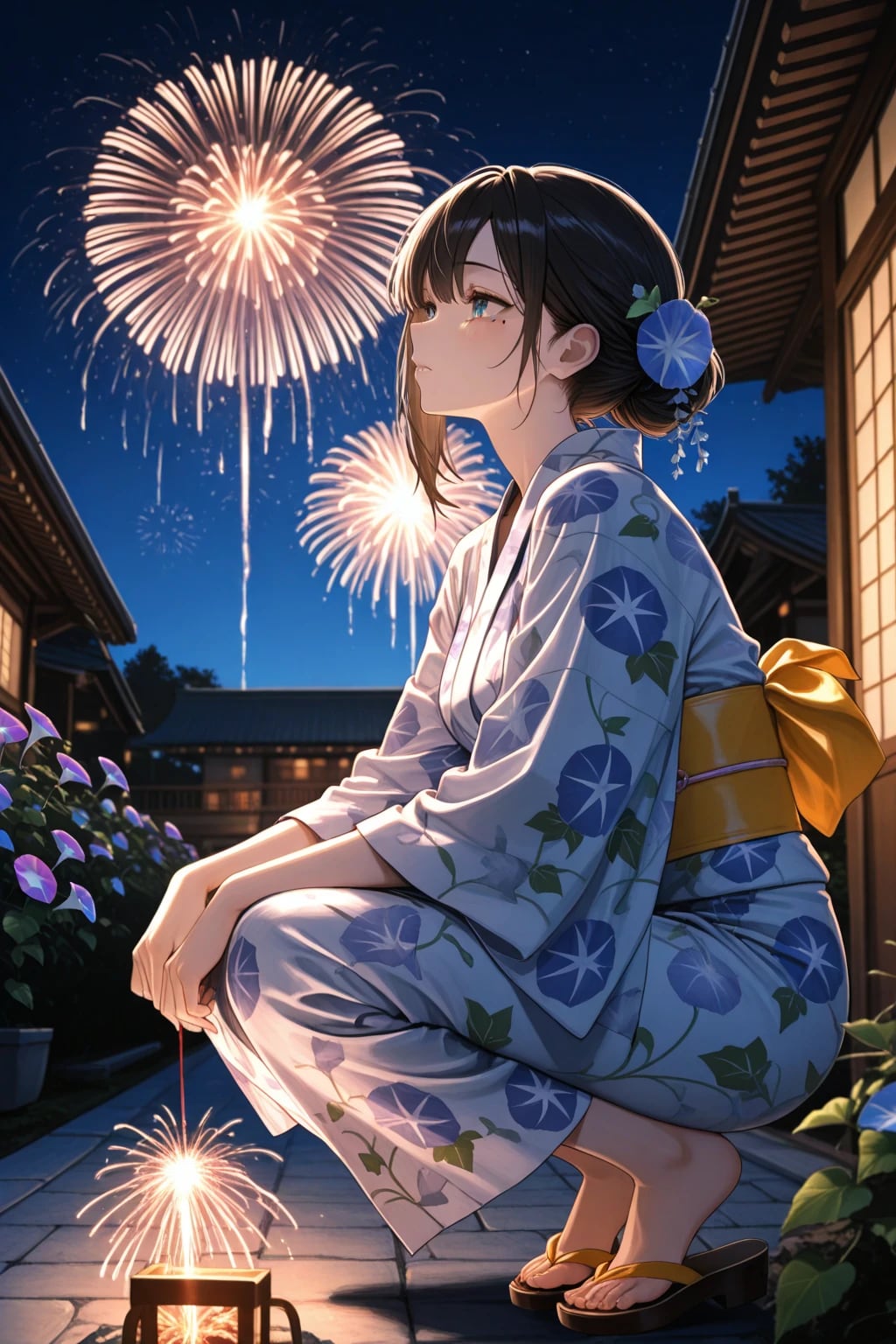 遠い花火