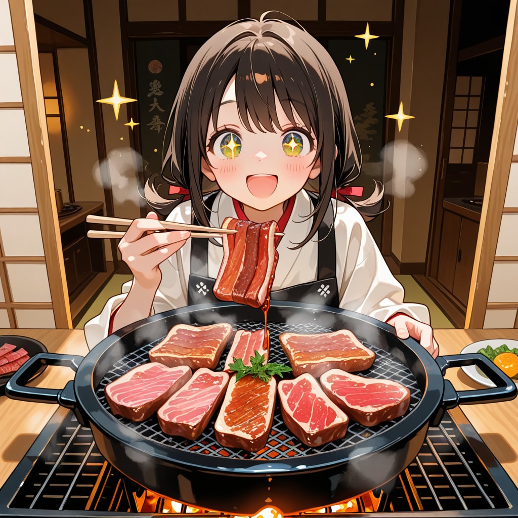 8月29日は焼肉の日の日 その2 | の人気AIイラスト・グラビア