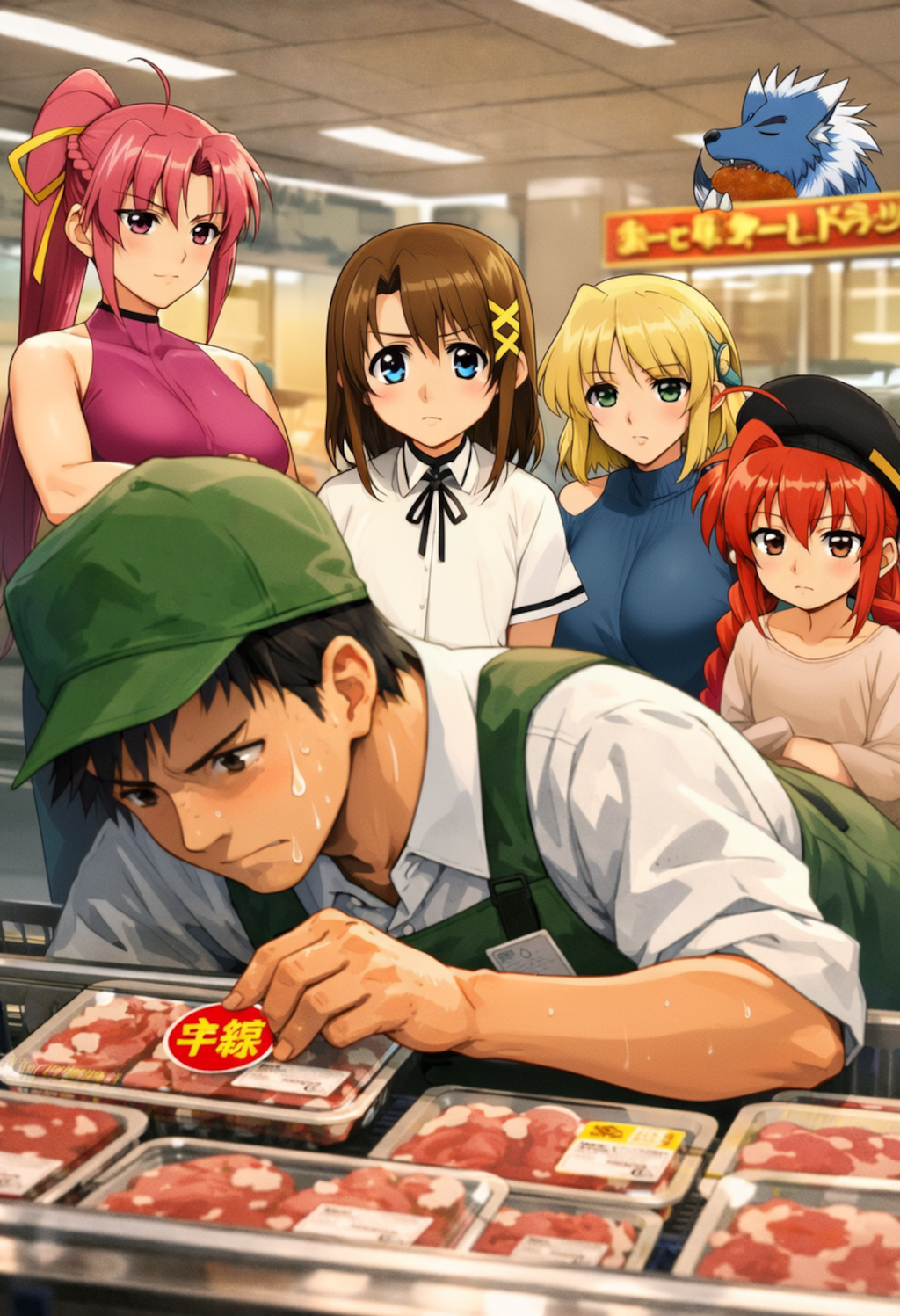 家族総出で割引を待つ一同