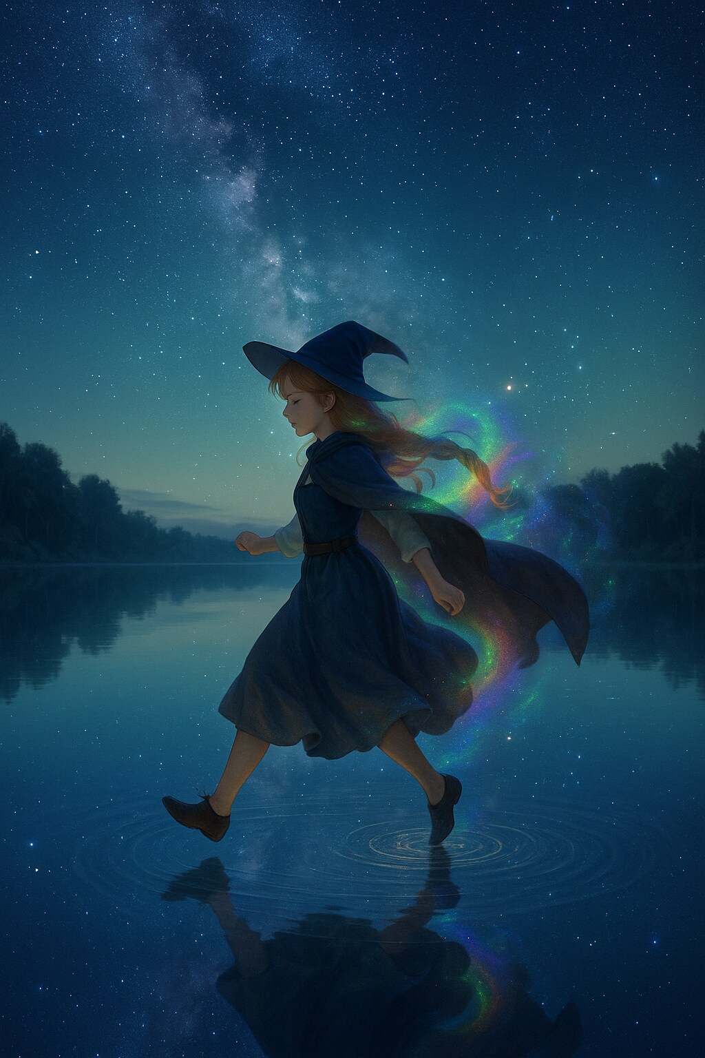 小さな魔女のお散歩