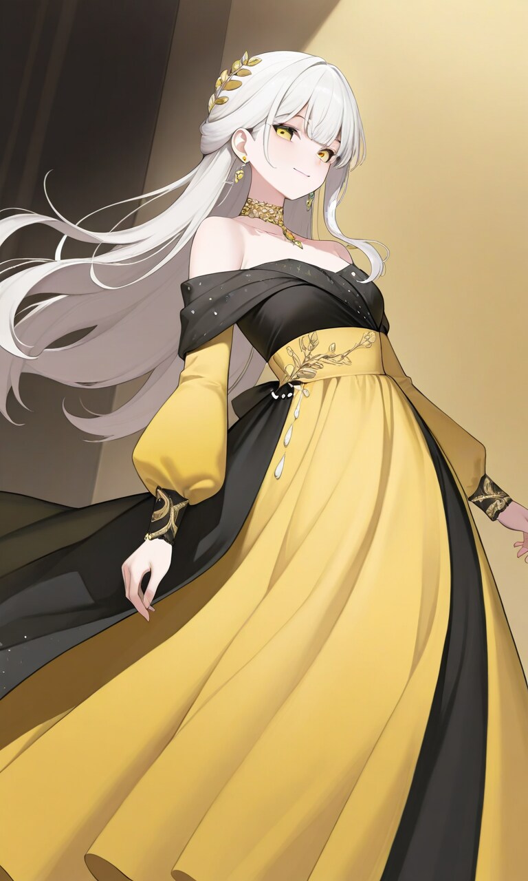 黒金のドレス３