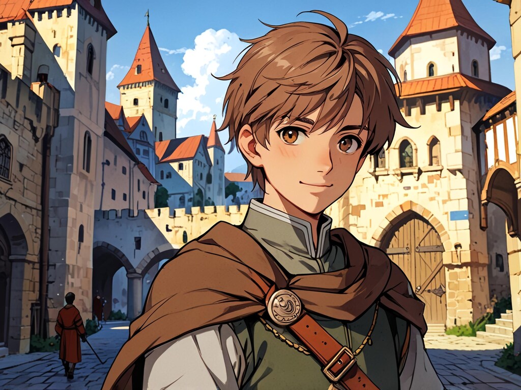 ショートストーリーのキャラクター設定（勇者）