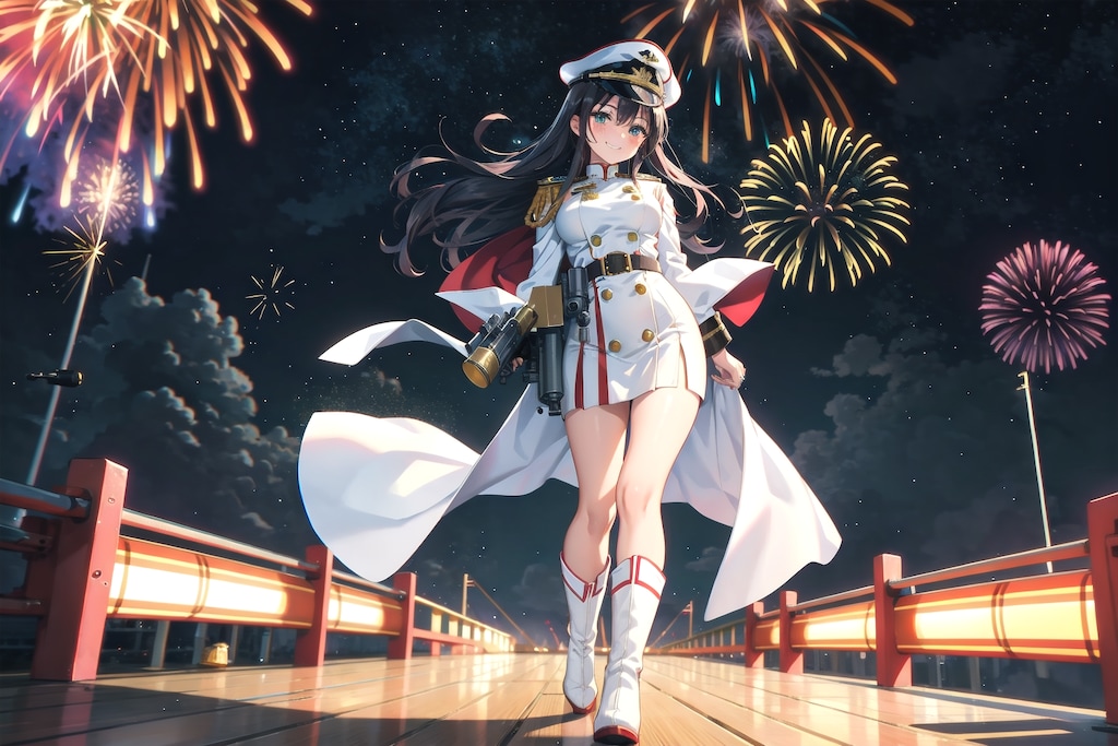 TOPAZ企画作品を軍服で