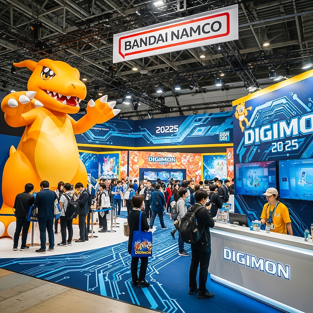 バンダイナムコのデジモンコーナー