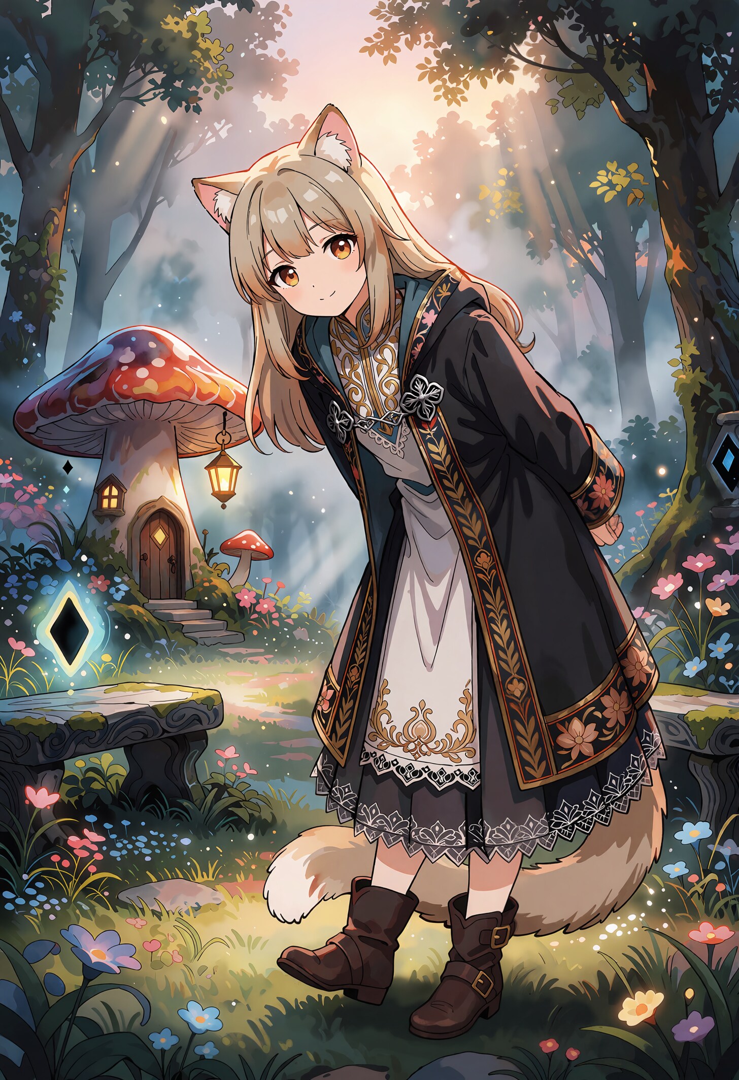 隠遁の魔道継承者 | の人気AIイラスト・グラビア