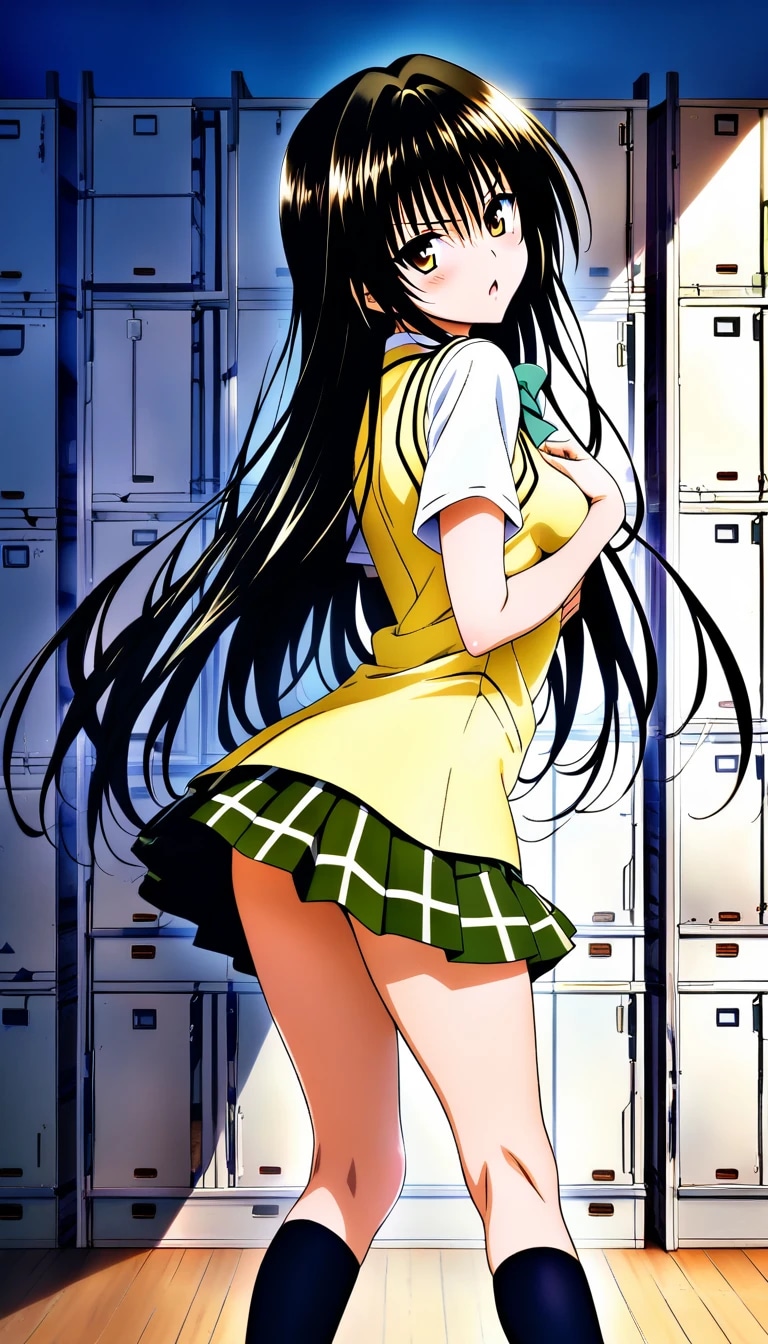 古手川（とらぶる）『ちょっと！　放課後にこんなとこに呼び出して何の用？』 | の人気AIイラスト・グラビア