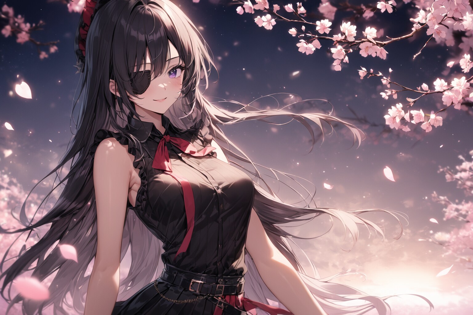 夜桜