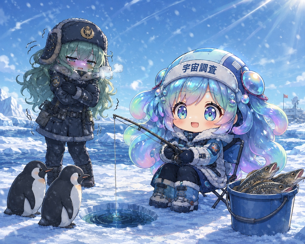 南極釣り