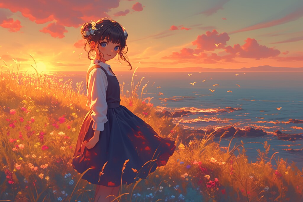 夕暮れのおだんごちゃん🍡✨113