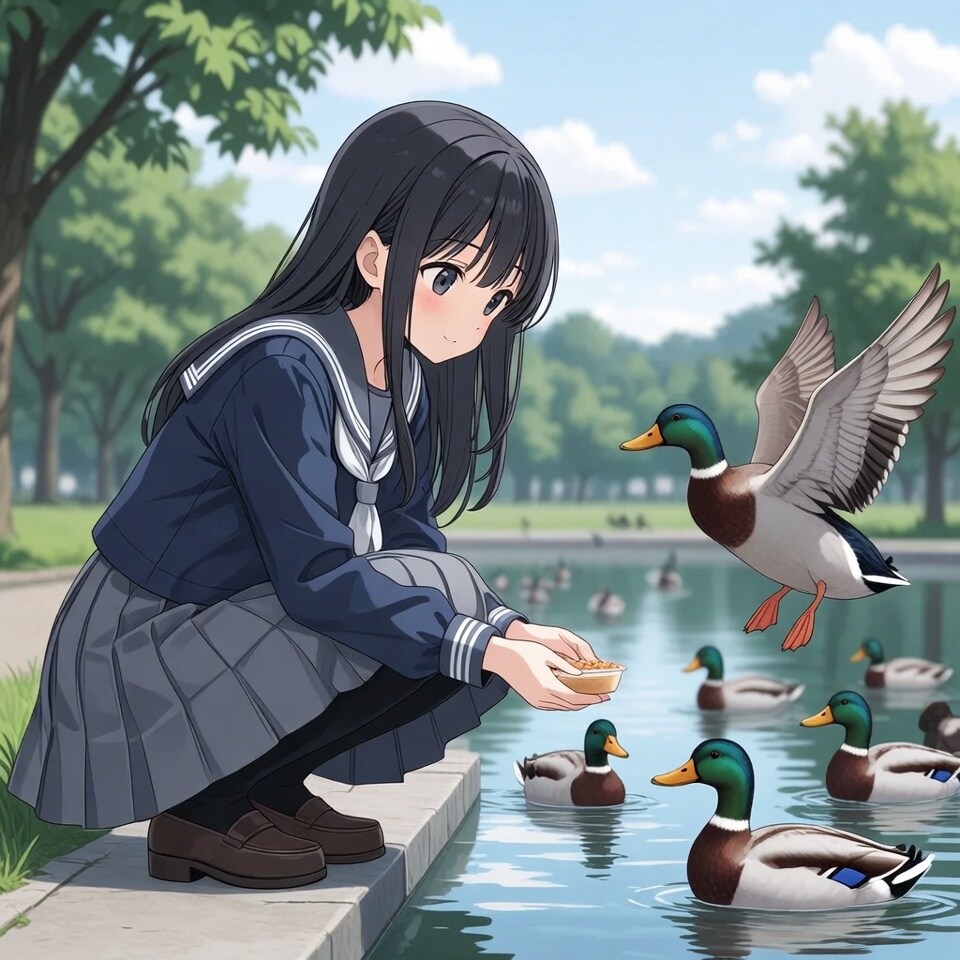 えさやり