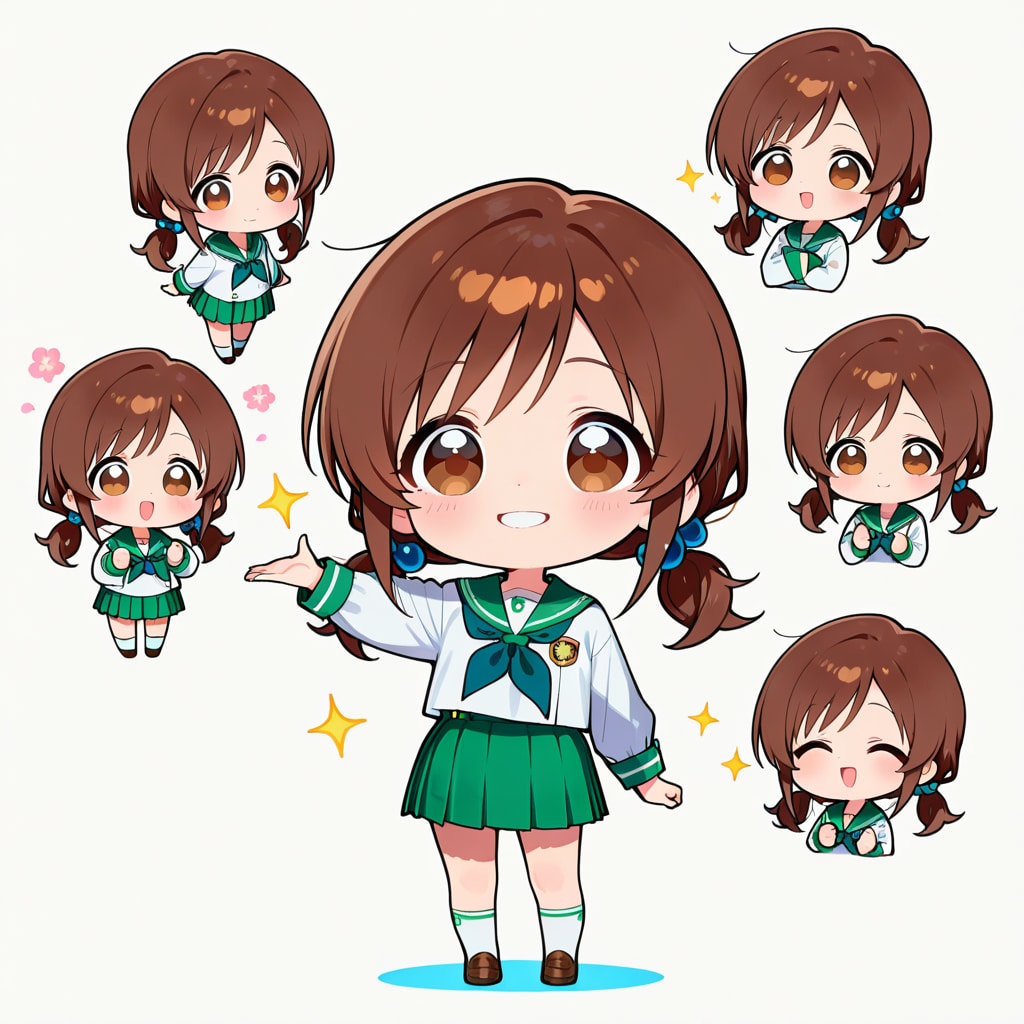 SD絵海ちゃんと潮音さん