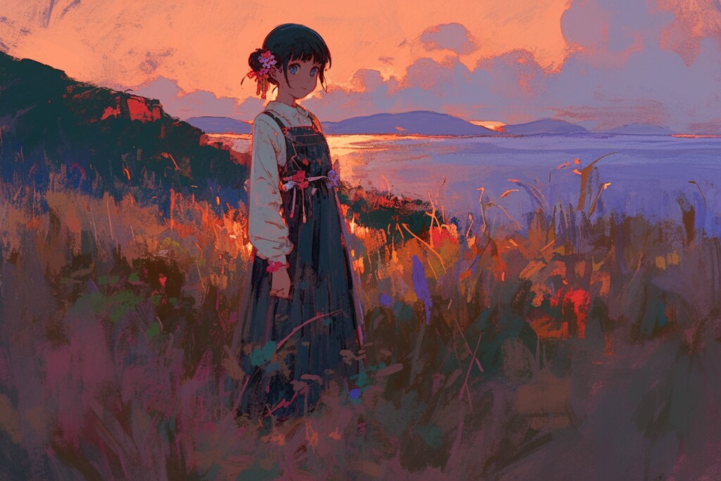 夕暮れのおだんごちゃん🍡✨101