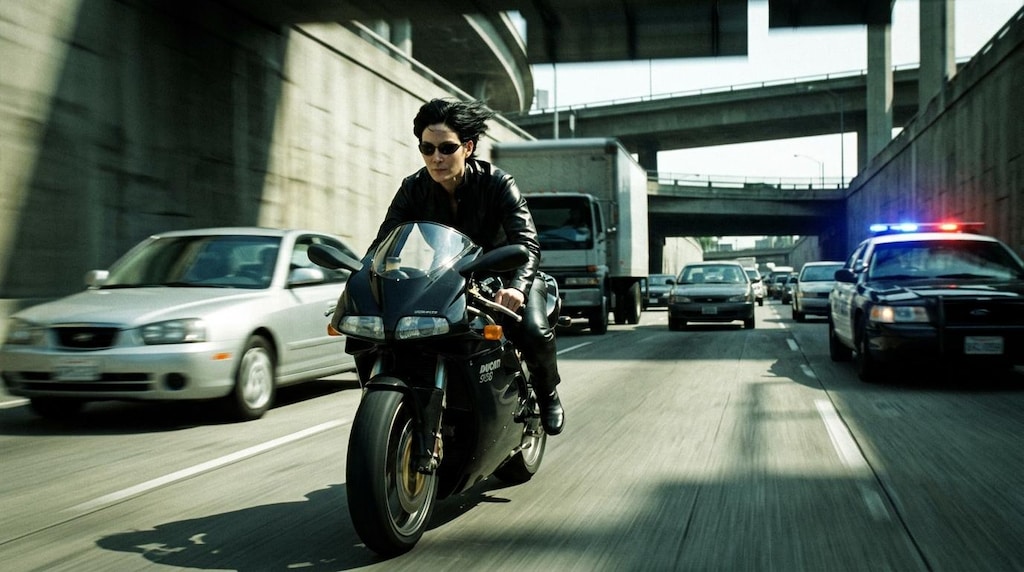 バイクチェイス