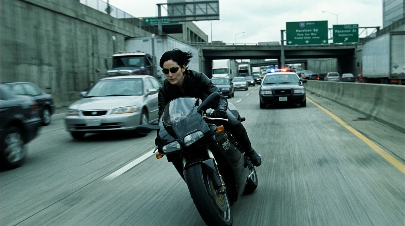 バイクチェイス