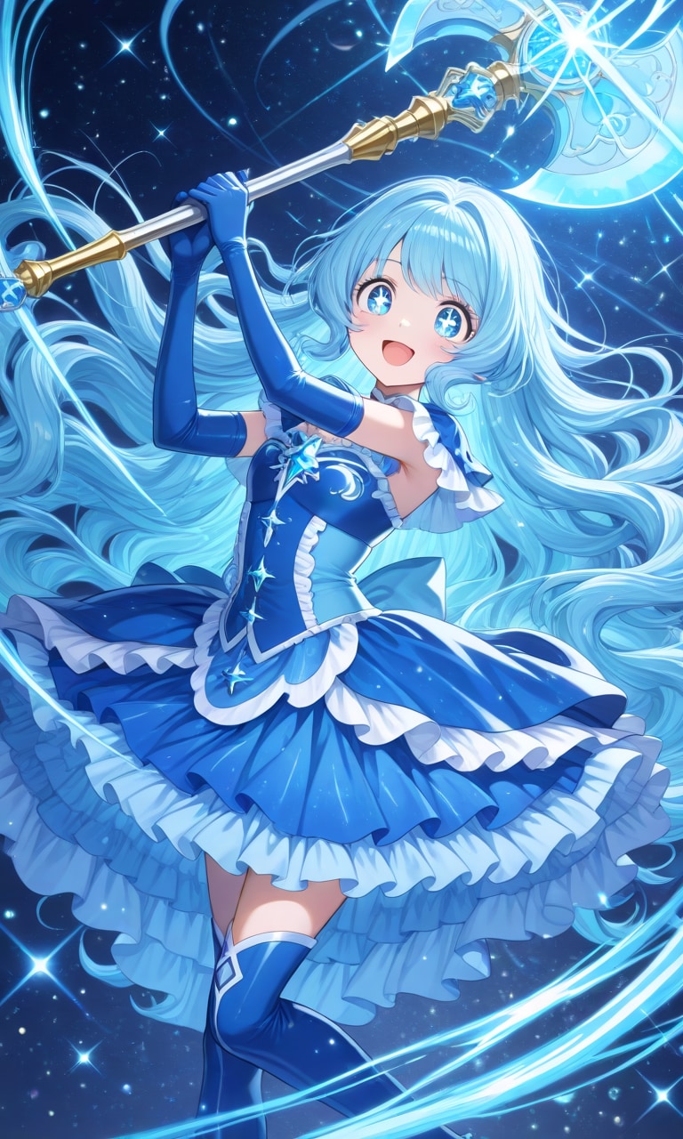 魔法少女（物理）、略して物理少女さ！