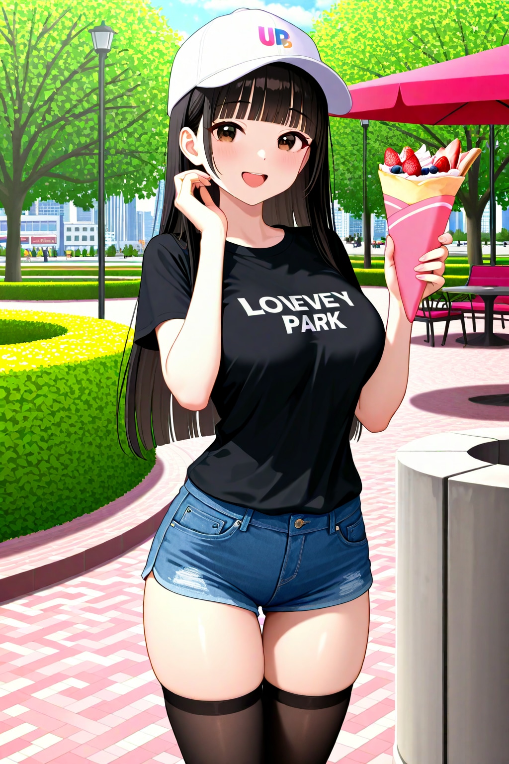 サキちゃんのホットパンツ
