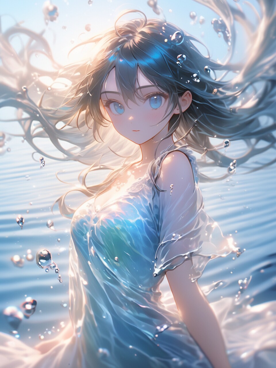 waterstylellm少女XL