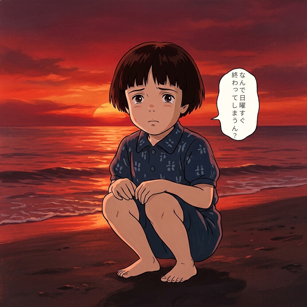 なんで日曜すぐ終わってしまうん？