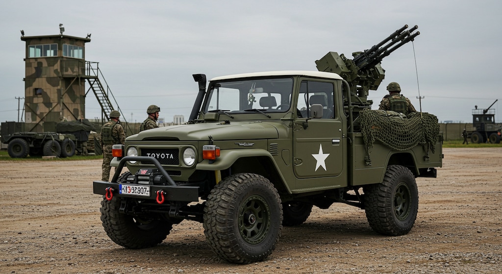 ランドクルーザー40自走砲