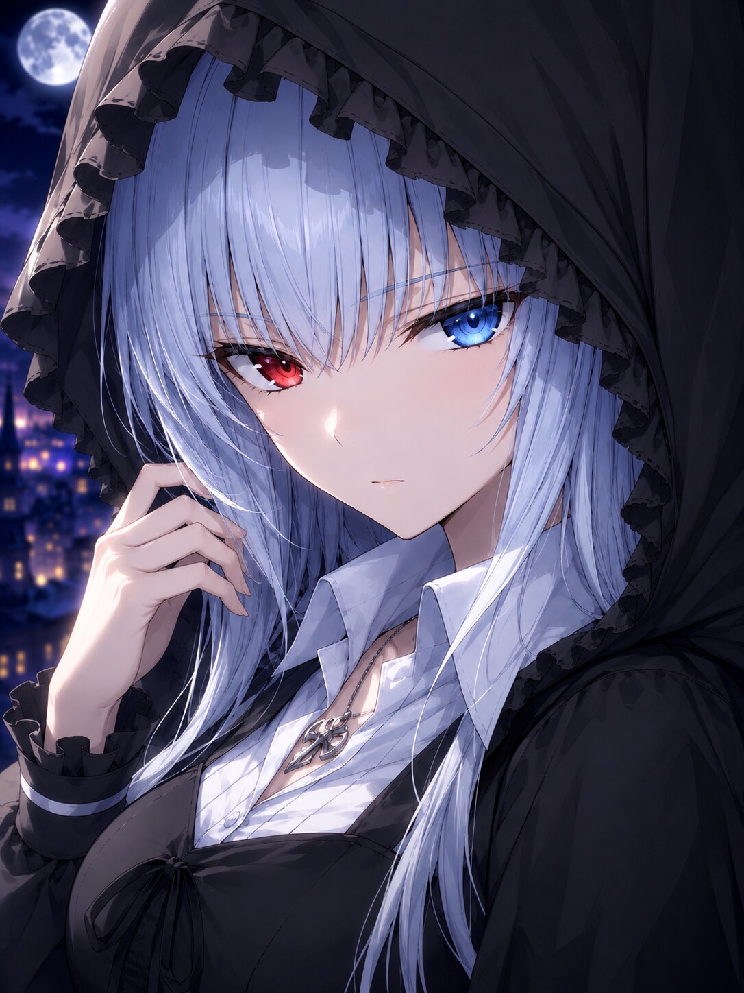 黒き月夜のルミナス・バレンタイン | の人気AIイラスト・グラビア